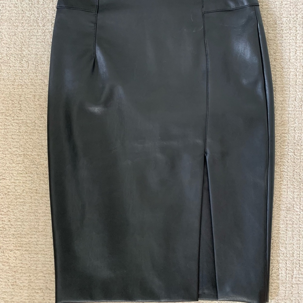 Leather skirt